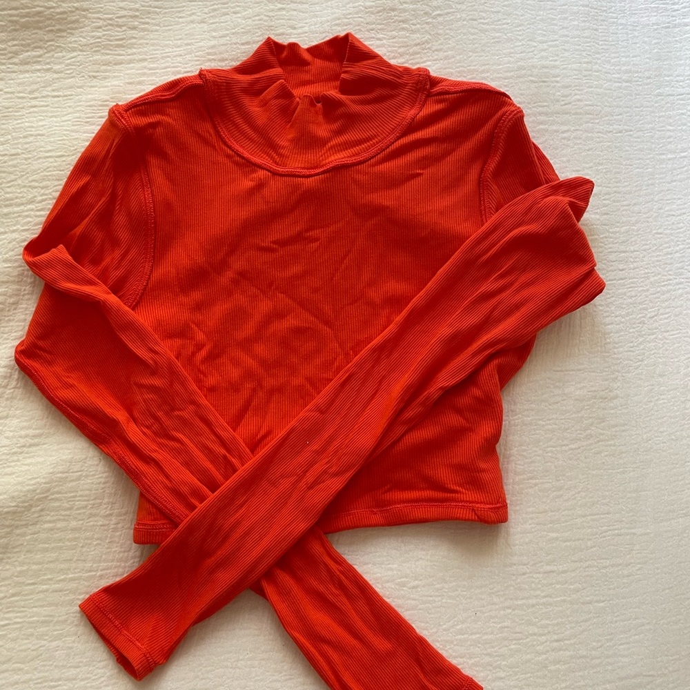 Lulu lemon cropped mock turtleneck